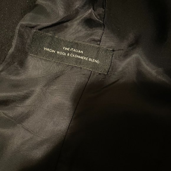 Aritzia Wool Blend Coat- Babaton- Black XS - Picture 5 of 8